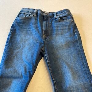Hudson women’s jeans size 25 centerfold super skinny, zipper on hem, really nice